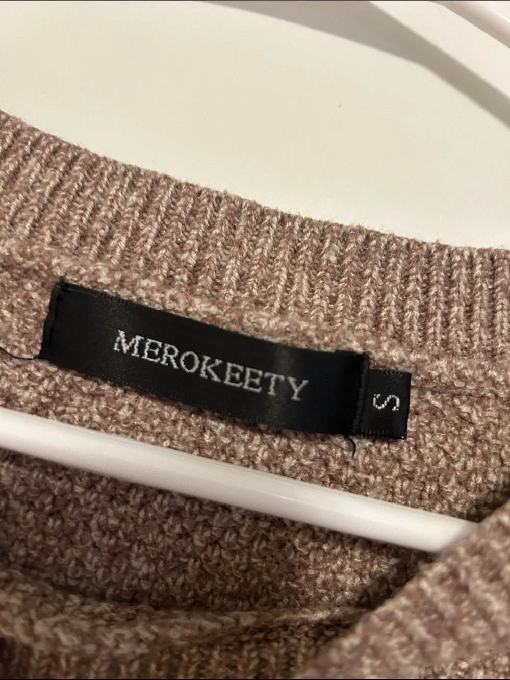 Pair of Women’s Chunky Crewneck Sweaters - Size Small